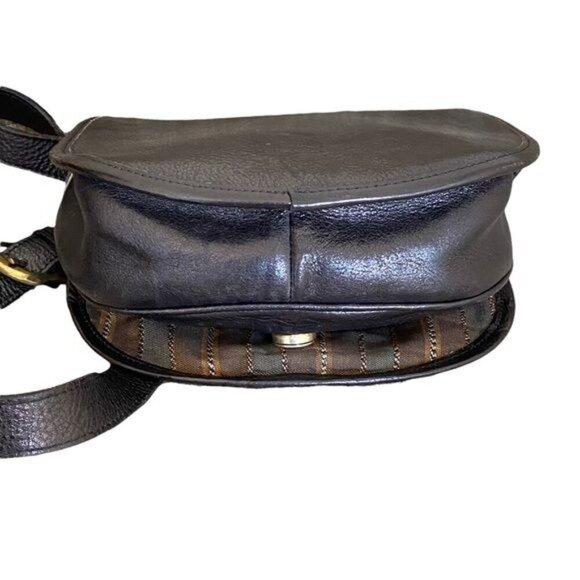 Chocolate Brown Leather Crossbody Bag by Linea Pelle - Picture 7 of 7